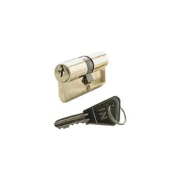 Secury-t - Cylindre 60mm (30X30) laiton poli panneton saillie réduite