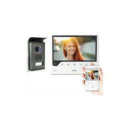 Extel - Visiophone Connect ? avec Grand Écran (18cm) et Connecté à Votre Smartphone Android ou Apple