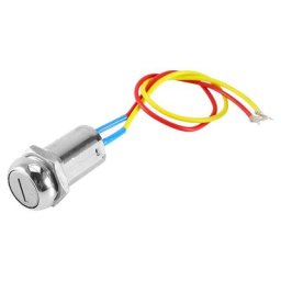 Interrupteur d'Allumage,Commutateur Cl Contacteur Cl Electrique 2 Fils Cls de Verrouillage de