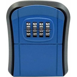 Boîte à Clé Sécurisée, Boite a Code pour Clef, Coffre Fort à Clés Boîte Verrouillable à 4 Chiffres,