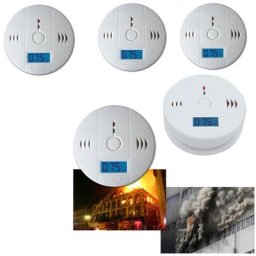 5x Détecteurs de fumée Alarme Incendie Intelligente Conforme à la Norme européenne - Blanc - Randaco