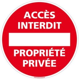 Signaletique.biz France - Panneau de Signalisation Alu. Panneau Interdiction. Panneau Parking,