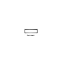 Hublot Rectangulaire 610 x 203 mm pour panel 40 mm Couleur Blanc