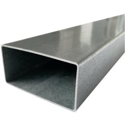 Poteau Acier Galvanisé AntiCorrosion. Piquet Galva Acier - 80 x 40 mm (rectangle) - 2 m - 80 x 40
