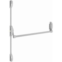 Serrure barre antipanique Cross Bar 3 Points Haut bas dom Metalux Couleur - Blanc