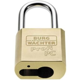 Cadenas cadenas à cylindre profilé Burg Wächter Profi 116 pc 50 laiton 1 pc(s) - laiton