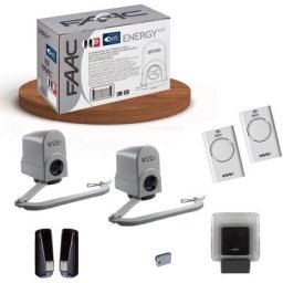 Faac - Kit automatisme de portail 104575144 24v Energy