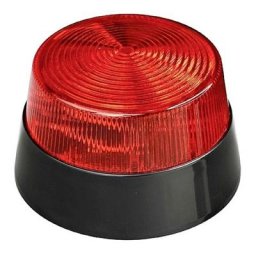 33134 Lumière dalarme clignotante rouge intérieure, extérieure 12 v/dc - rouge