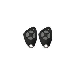 Intratone - Lot de 2 télécommandes 4 boutons htel200 noir 09-0115 (ne se programme que par le