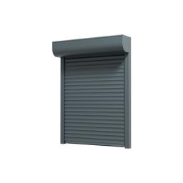 Profalux - Volet roulant aluminium radio prêt à poser et préréglé gris H.155 x L.120 - bob le