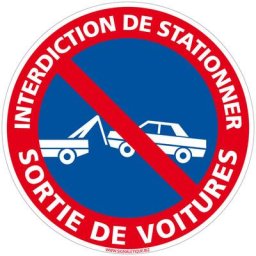 Signaletique.biz France - Panneau Interdiction de Stationner, Panneau de Signalisation Taille