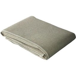 Toile anti chaleur 2 x 1 m ignifugée M0 Couverture anti-feu 550°C Fibre de verre induction