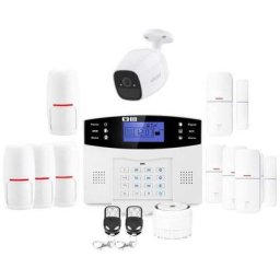 Alarme maison sans fil gsm Lifebox et caméra sans fil Evolution kit connecté 4