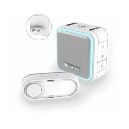 Honeywell Home - Kit carillon enfichable 150m avec Halo lumineux - 6 mélodies - Honeywell