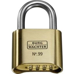 Burg Wachter - Cadenas avec serrure à combinaison Burg Wächter No. 99 Ni 50 sb laiton 1 pc(s)