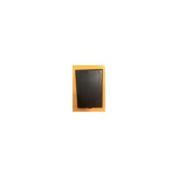 Prise pvc rectangulaire noire pour aspirateur centralisé Turbix