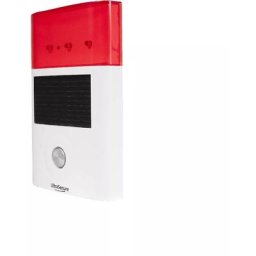 Sirène supplémentaire solaire sans-fil extérieure 130 dB et flashs lumineux (gamme bt)