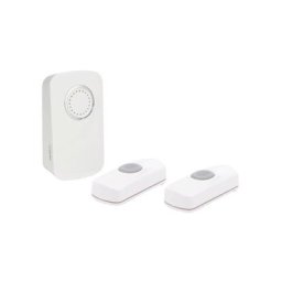 Sonnette sans fil à piles - 2 boutons Velleman edmtw