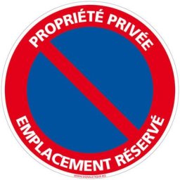 Panneau de Signalisation Alu. Panneau Interdiction. Panneau Parking, Panneau d'information