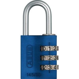 Cadenas à combinaison 145 Abus 145/30 bleu