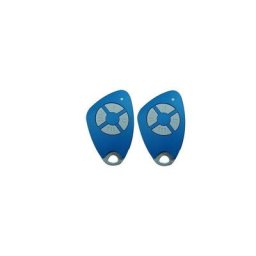 Lot de 2 télécommandes intratone 4 boutons htel200 bleue 09-0116 (ne se programme que par le syndic