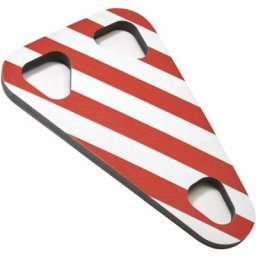 Protection porte vélo en mousse pe haute densité rouge et blanc 38x58x1,5cm voiture camping car