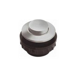 Bouton de sonnette simple Grothe 62016 aluminium 12 V/1,5 a - aluminium