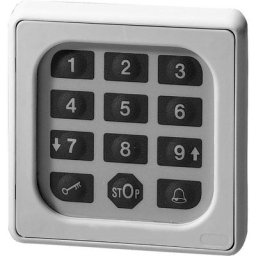 Somfy - 9000028 Clavier à code pour motorisation de portail IP54, IP68 montage apparent (en saillie)