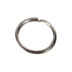 Porte-clés nickelé 2,0x25x20 mm. (sac 300 unités)