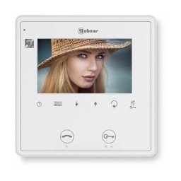 VESTA2 se GB2/H Moniteur vidéo couleur 2 fils - blanc - Golmar