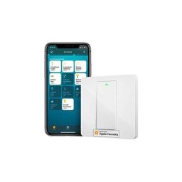 Interrupteur connecté homekit (fil requis), interrupteur intelligent compatible avec siri, alexa,