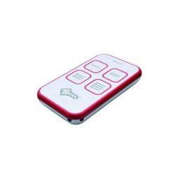 Silca - Télécommandes multifréquences Air-4V Blanc/Rouge