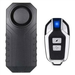 Alarme de vélo de moto sans fil monobloc, alarme antivol avec télécommande, étanche IP55, 113 dB
