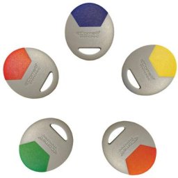 Comelit Immotec - Badge mifare format porte clé bleu - comelit - cle/b - Bleu