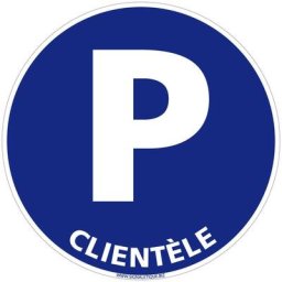 Panneau Interdiction de Stationner, Panneau de Signalisation Taille Standard 250 mm. Panneau