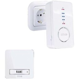 M-e Modern-electronics - Set complet pour Sonnette sans fil 41098 100 m blanc