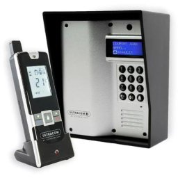 Interphone sans-fil alimenté sur portail 600 mètres longue distance digicode - UltraCOM3 visière