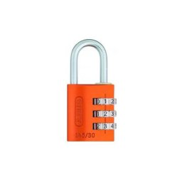 Cadenas à code Abus 145/30 Couleur - Orange