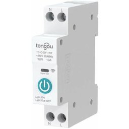 Tuya Wifi Disjoncteur intelligent Télécommandes sans fil Contrôle Commutateur de rail din