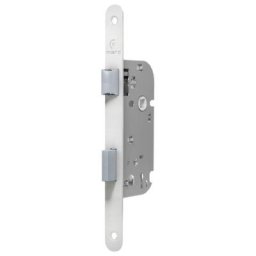 Serrure à larder 719 coffre 130mm marques axe 40 Clé l blanc réversible sans gâche - 1719340023