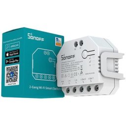Mini Sonoff dual R3 Interrupteur d'éclairage intelligent 2 gangs 2 voies