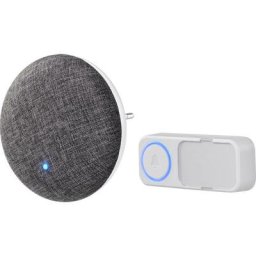 Sygonix - SY-4671640 Sonnette sans fil Set complet avec porte-nom, avec lecture de votre propre
