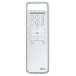 Télécommande Nice P6S pour le contrôle de 6 charges électriques, 6 groupes d'automatismes, volets,