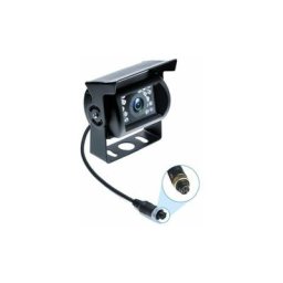 Wenh - Caméra De Recul Connecteur à 4 Broches Caméra Étanche 12V 24V Vision Nocturne Pour Voiture