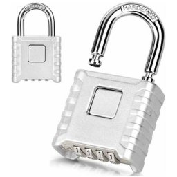 Blue Dream - Cadenas Code, 1 pc Cadenas à Combinaison 4 Chiffres Cadenas Casier Code Exterieur