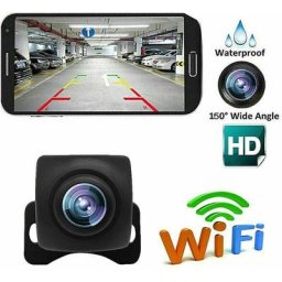 Caméra de recul WiFi à montage sur véhicule grand Angle Starlight Vision nocturne rétroviseur