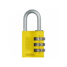 Cadenas à code ABUS 145/30 Couleur - Jaune