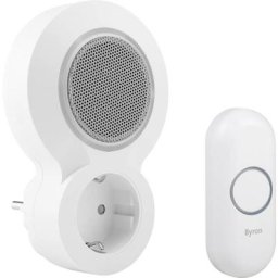 Byron - Set complet pour Sonnette sans fil DBY-23513 175 m blanc