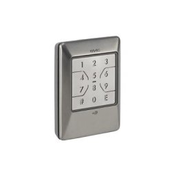Clavier à code Faac xkp w 868 inox - digicode radio pour extérieur, compatible motorisations Faac