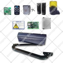 Faac Genius Kit pour Automatisme de Portail Battant trigon 02 6170150 230V Max 3mt - version